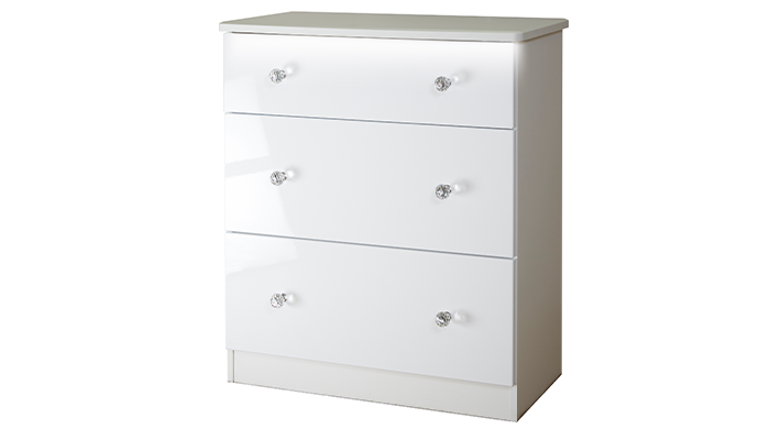 Welcome Furniture Lumiere White Gloss White